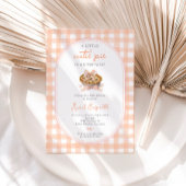 Eine kleine Süsse Pie Baby Dusche Einladung