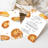 Eine kleine Süsse Pie Baby Dusche Einladung