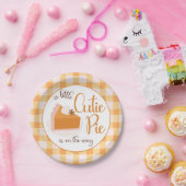 Eine kleine Süsse Pie Gingham Fall Baby Dusche Pappteller (Party)