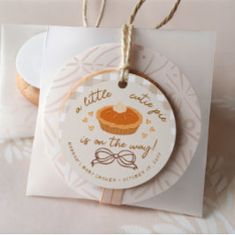 Eine kleine Süsse Pie ist unterwegs Geschenkanhänger