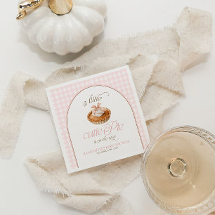 Eine kleine süße Torte Personalisierte Babyparty Serviette