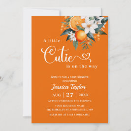 Eine kleine Süsse über die Way Baby Dusche Einladu Einladung