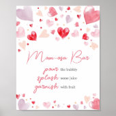 Eine kleine süße Valentine Mama Osa Bar Poster (Vorne)