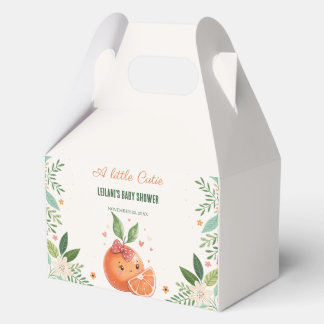 Eine kleine Süsse Zitrus Grapefruit Botanisch Geschenkschachtel