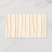 Eine kleine Süsse Zitrusfrüchte-Babydusche-Windel- Begleitkarte (Rückseite)