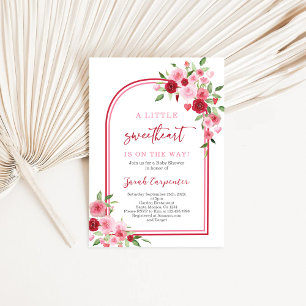 Eine kleine Sweetheart Baby-Dusche Einladung