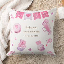 Eine kleine Sweetheart Baby-Dusche Kissen