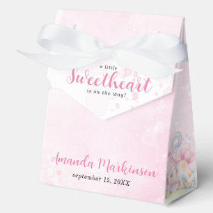 Eine kleine Sweetheart Candy Baby Dusche Schachtel Geschenkschachtel