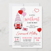 Eine kleine Sweetheart Gnome Babydusche Einladung (Vorderseite)