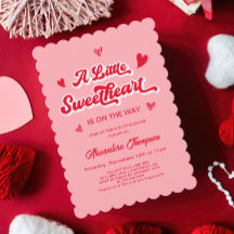 Eine kleine Sweetheart Valentine Baby Dusche