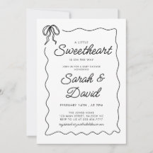 Eine kleine Sweetheart Valentines Bow Baby Dusche