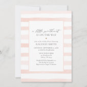 Eine kleine Sweetheart Valentines Girl Baby Dusche Einladung (Vorderseite)