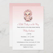 Eine kleine Türkei ist auf dem Weg zur Einladung,  Einladung (Vorne/Hinten)