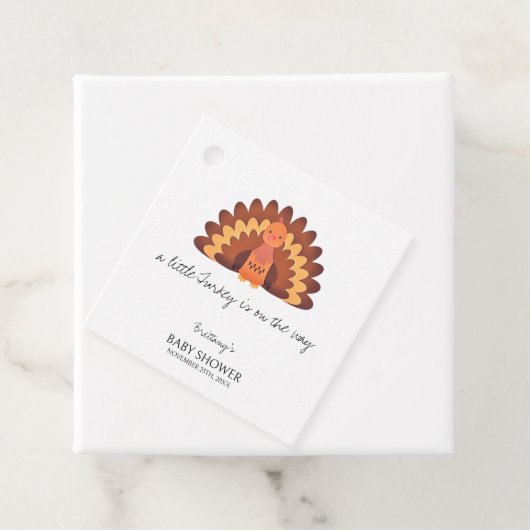 Eine kleine türkische Erntedank-Kinderdusche Geschenkanhänger (Beispiel)