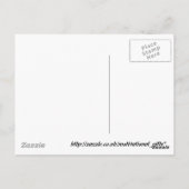 Eine kleine Veränderung, ein großer Unterschied Postkarte (Rückseite)