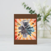 Eine kleine Welt Postkarte (Stehend Vorderseite)