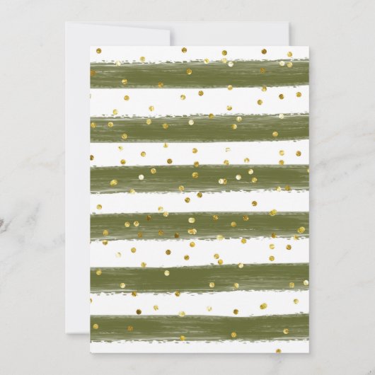 Eine kleine Wild One Baby Dusche Einladung (Rückseite)