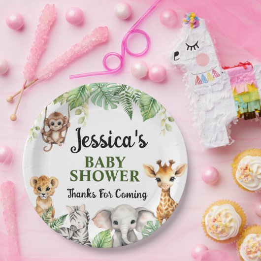 Eine kleine Wild One Baby Dusche Pappteller (Party)