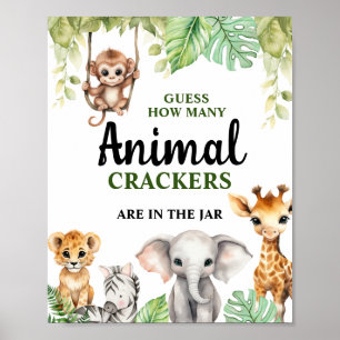 Eine kleine Wild One Baby Dusche Poster