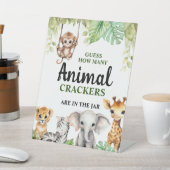 Eine kleine Wild One Baby Dusche Sockelschild (In SItu)