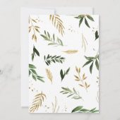 Eine kleine Wild One Safari Babydusche Einladung (Rückseite)