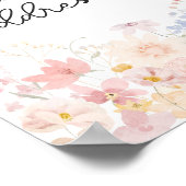 Eine kleine Wildblume befindet sich auf dem Weg zu Poster (Ecke)