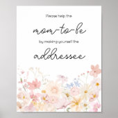 Eine kleine Wildblume befindet sich auf dem Weg zu Poster (Vorne)