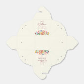 Eine kleine Wildblume-Blume-Blumendusche Geschenkschachtel (Ungefaltet)