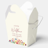 Eine kleine Wildblume-Blume-Blumendusche Geschenkschachtel (Geöffnet)