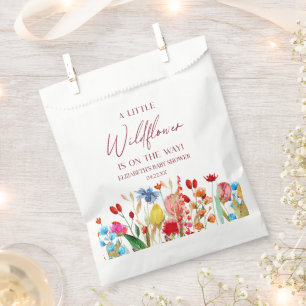 Eine kleine Wildblume-Blume-Blumendusche Geschenktütchen