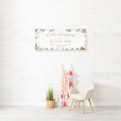 Eine kleine Wildblume Boho Grünpflanzen Banner (Insitu)