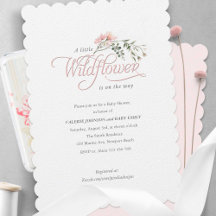 Eine kleine Wildblume Einfache, elegante rosa Dusc