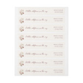 Eine kleine Wildblume Girl Babydusche (Bogen)