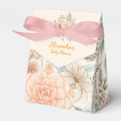 Eine kleine Wildblume Girl Babydusche Geschenkschachtel (Vorderseite)