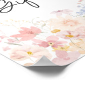 Eine kleine Wildblume ist unterwegs Bücher und Ges Poster (Ecke)