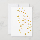 Eine kleine Wildblume ist unterwegs Einladung (Rückseite)