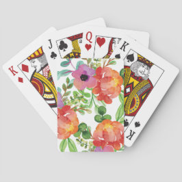 Eine kleine Wildblume ist unterwegs! Spielkarten