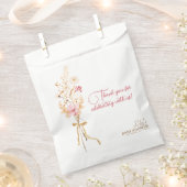 Eine kleine Wildblume rustikale Boho Nature Babydu Geschenktütchen (Ausgeschnitten)