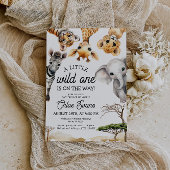 Eine kleine wilde Einladung | Safari Baby Shower