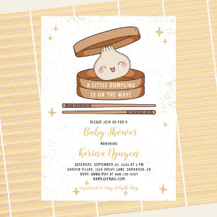 Eine kleine Wölbung Baby Shower Einladung