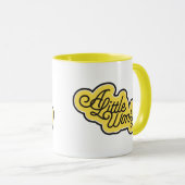 Eine kleine Wonky-Tasse Tasse (VorderseiteRechts)