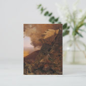 Eine Klippe in den Catskills Postkarte (Stehend Vorderseite)