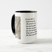 Eine kluge alte Eule Tasse (Vorderseite Links)