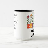 Eine kluge Frau sagte einmal Geschenk für die Tass Tasse (Zentrum)