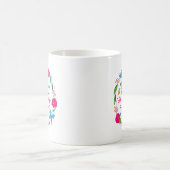 Eine kluge Frau sagte einmal, ich bin hier draußen Kaffeetasse (Mittel)