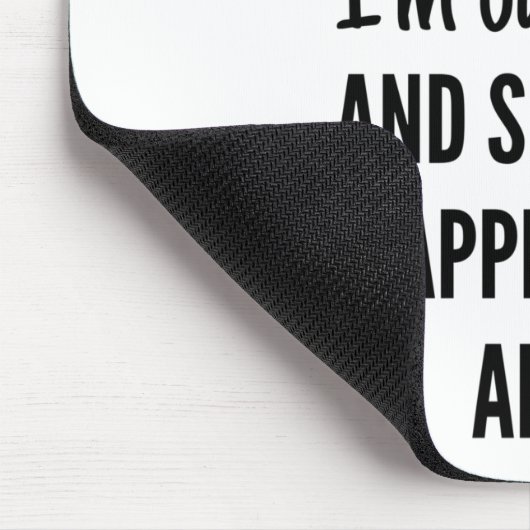 Eine kluge Frau sagte einmal Mousepad (Ecke)