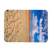 Eine knackte Wüste schlicht Magnet (Horizontal)