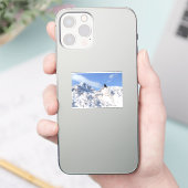 Eine Kneipe am Crowfoot Mountain Alberta Kanada Aufkleber (Telefon)