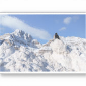 Eine Kneipe am Crowfoot Mountain Alberta Kanada Aufkleber (Vorderseite)