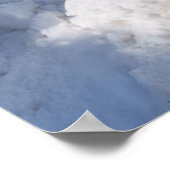 Eine Kneipe am Crowfoot Mountain Alberta Kanada Poster (Ecke)